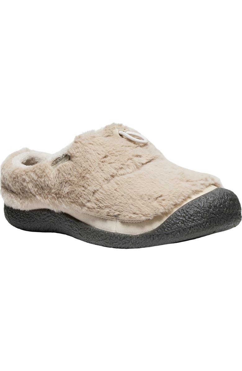 KEEN Howser III Slide Slipper, Main, color, Silver Lining/Cantee