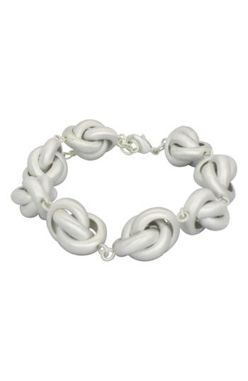 Olivia Welles Amberlyn Link Bracelet In Metallic