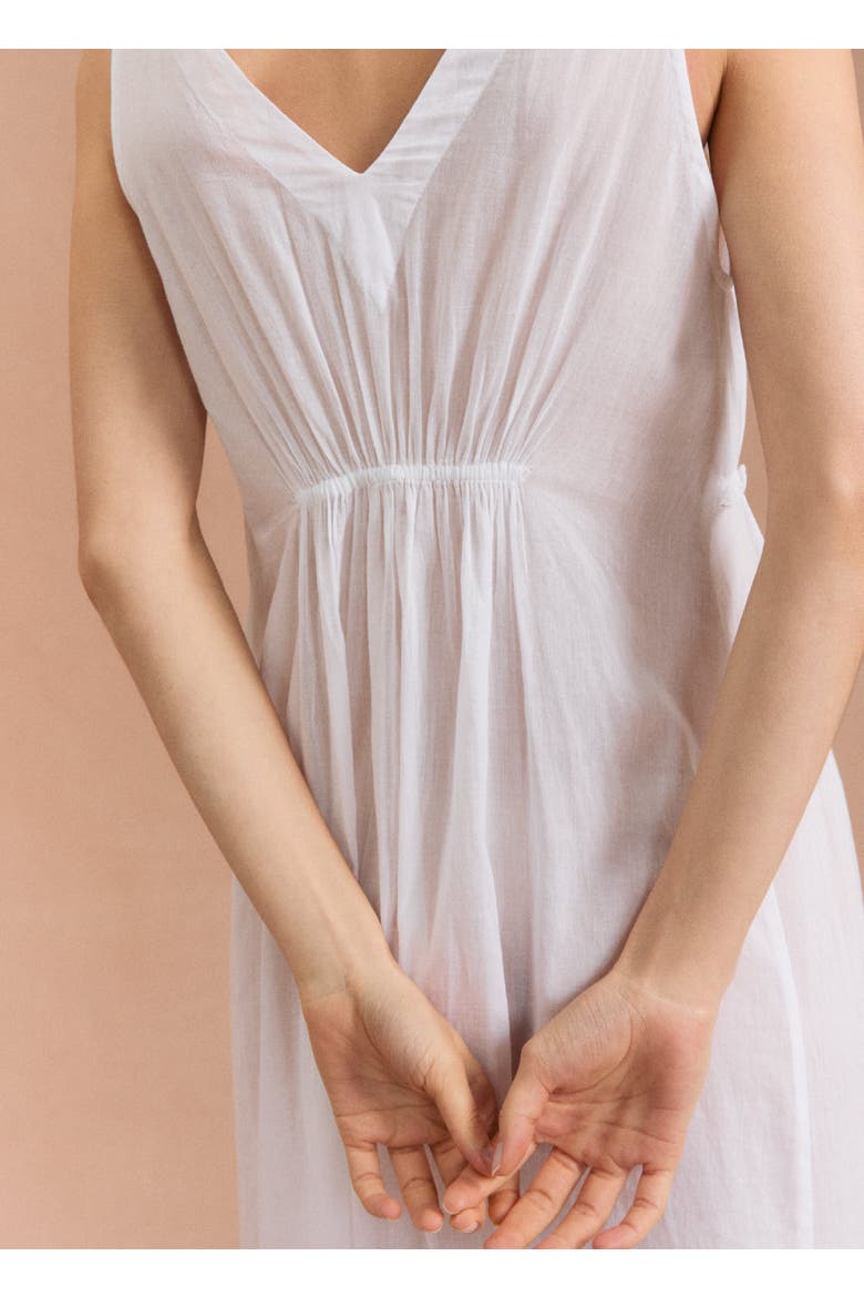 Anna Nightdress, Alternate, color, White