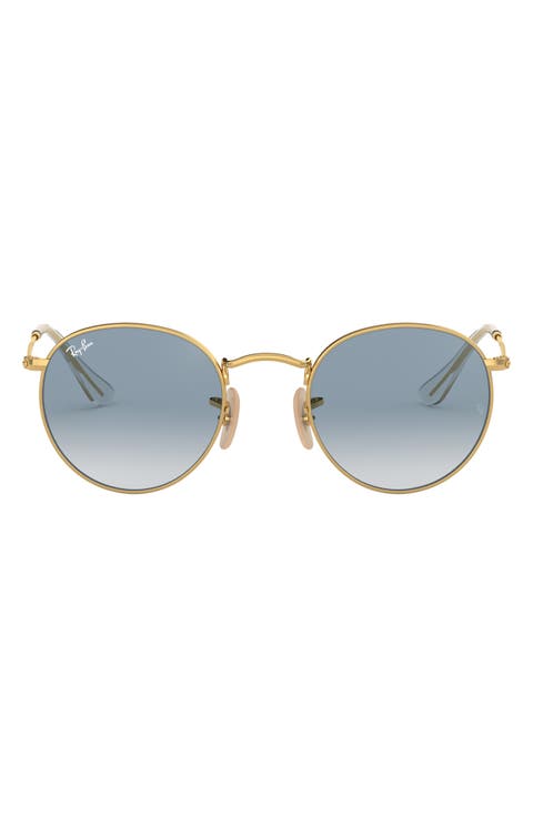 50mm Small Gradient Round Sunglasses