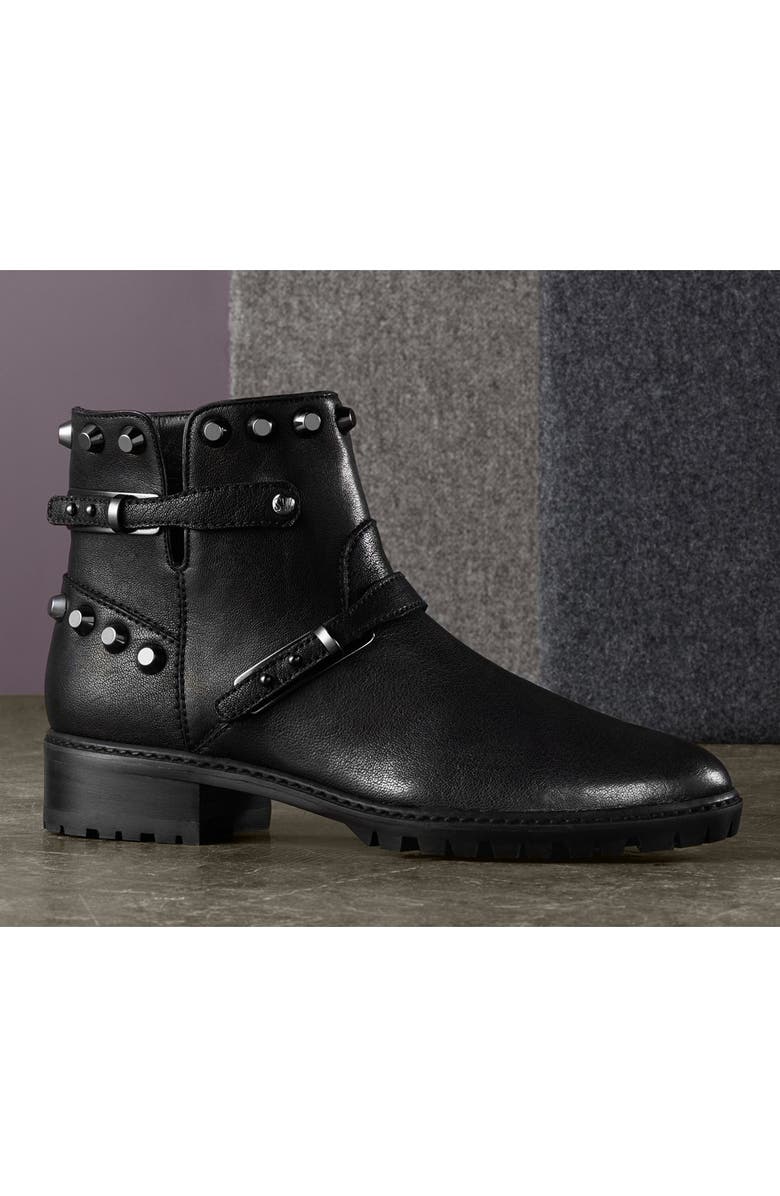Stuart Weitzman 'Go West' Studded Bootie, Alternate, color,