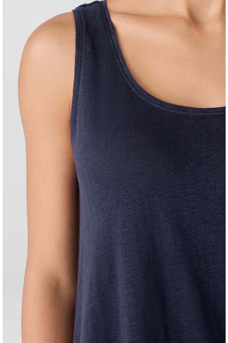 Organic Linen Tank, Alternate, color, INK