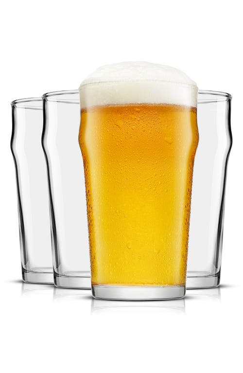 Joyjolt Grant Set Of 4 Pint Glasses