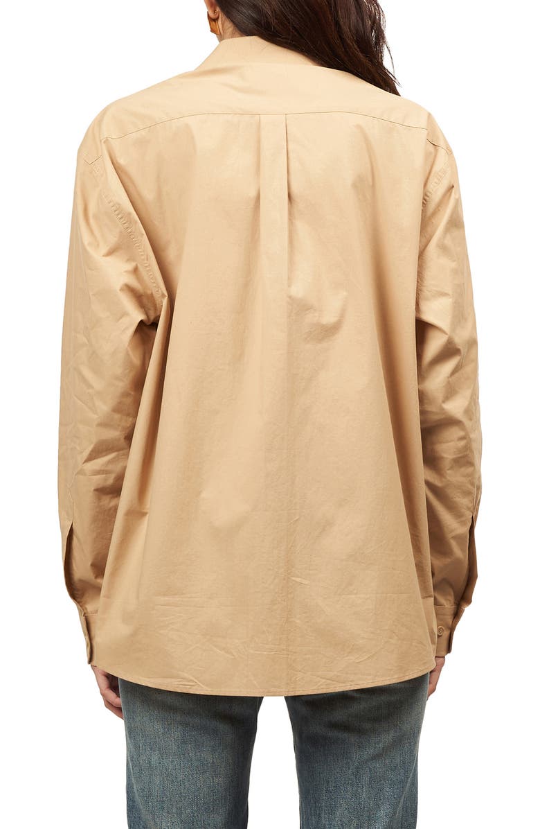 Equipment Elianna Oversize Cotton Button-Up Shirt, Alternate, color, 