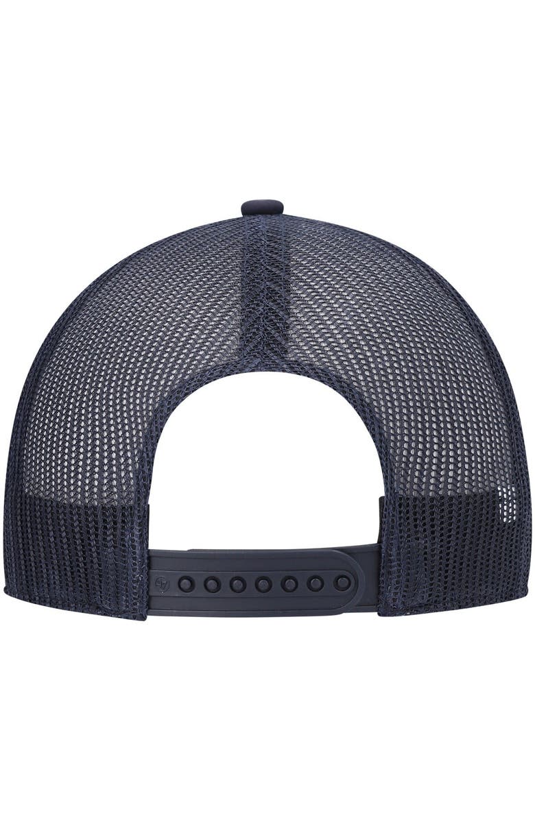 '47 Men's '47 College Navy Seattle Seahawks Cumberland Trucker Snapback Hat, Alternate, color, 