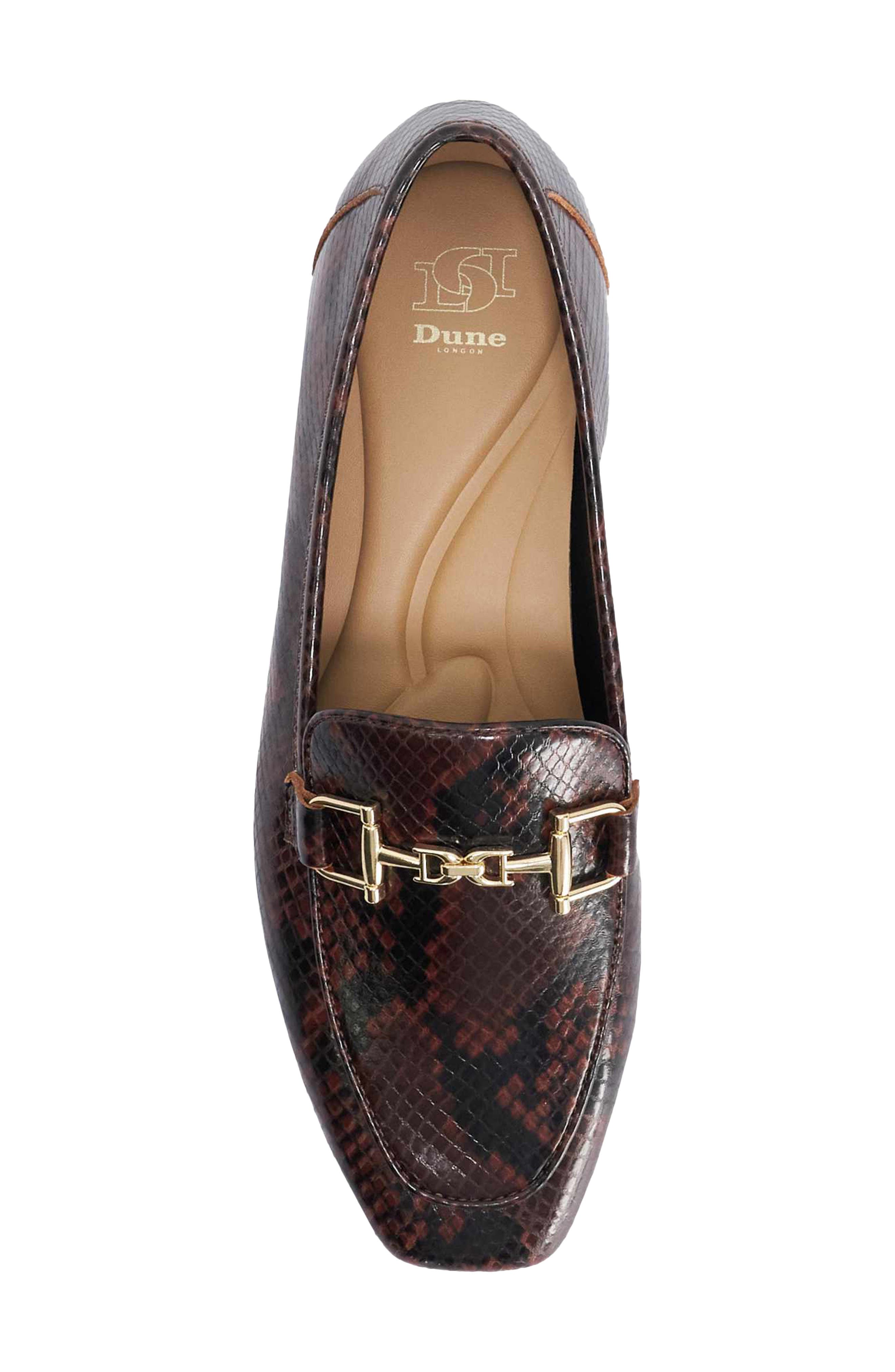 Grained Bit Loafer, Alternate, color, BROWN