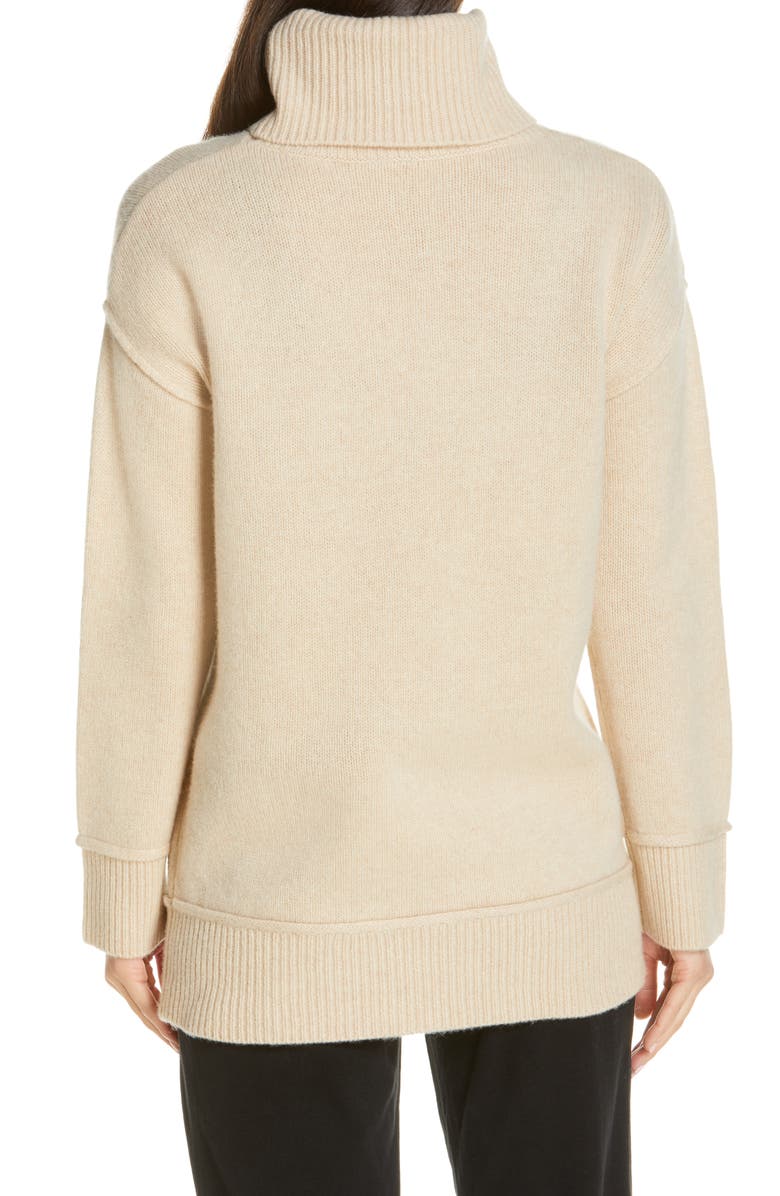 Sweaty Betty Women's Elevate Wool Blend Turtleneck Sweater, Alternate, color, 