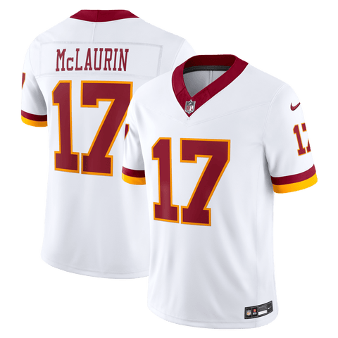 Men's Nike Terry McLaurin White Washington Commanders Vapor F.U.S.E. Stitched Limited Jersey