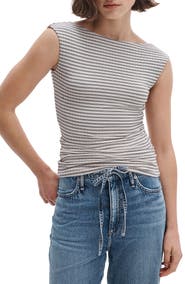rag & bone Luca Stripe Rib Tank