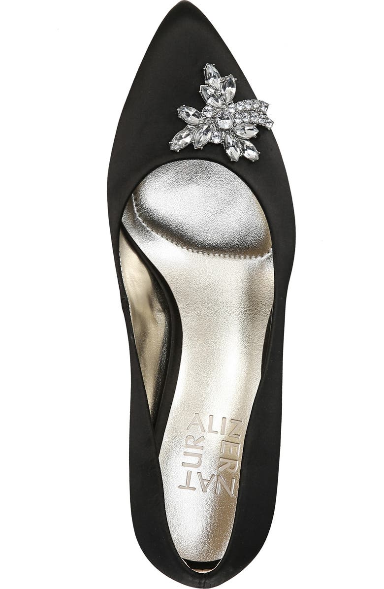 Naturalizer Natalie Embellished Pointy Toe Pump, Alternate, color,