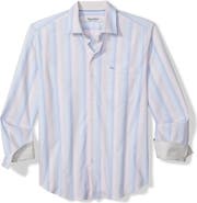 Tommy Bahama Sarasota Stretch Villa Stripe IslandZone® Button-Up Shirt