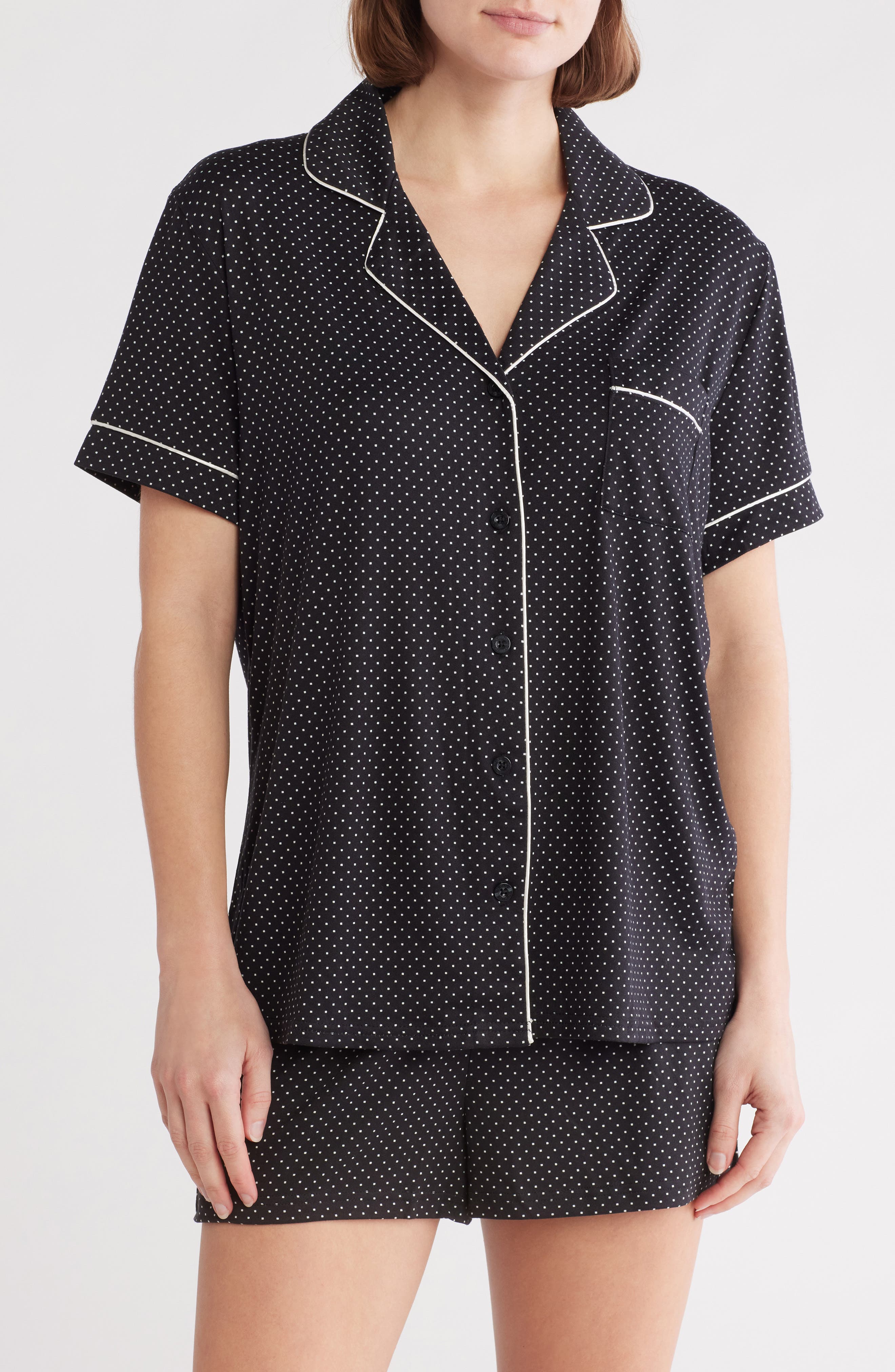 Nicole Miller Dot Short Pajamas | Nordstromrack