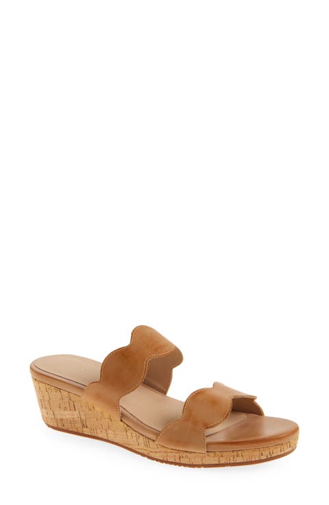Fira Platform Wedge Slide Sandal (Women)