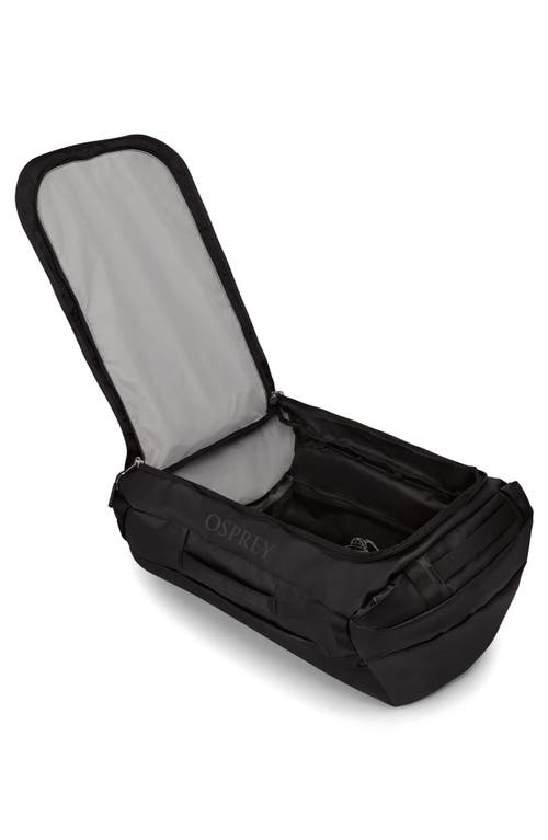 Osprey Transporter 65-liter Duffle Luggage In Raven Black/black