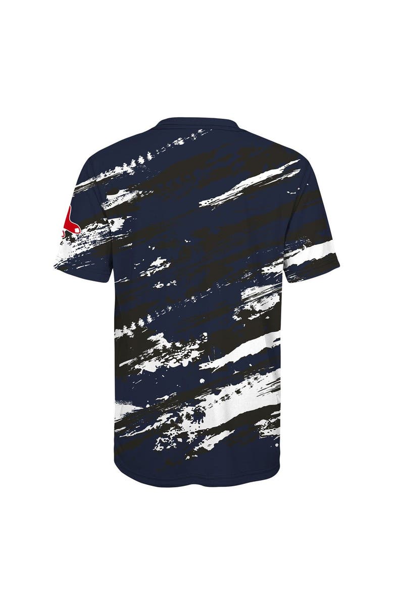 Outerstuff Youth Navy Boston Red Sox Stealing Home T-Shirt, Alternate, color,