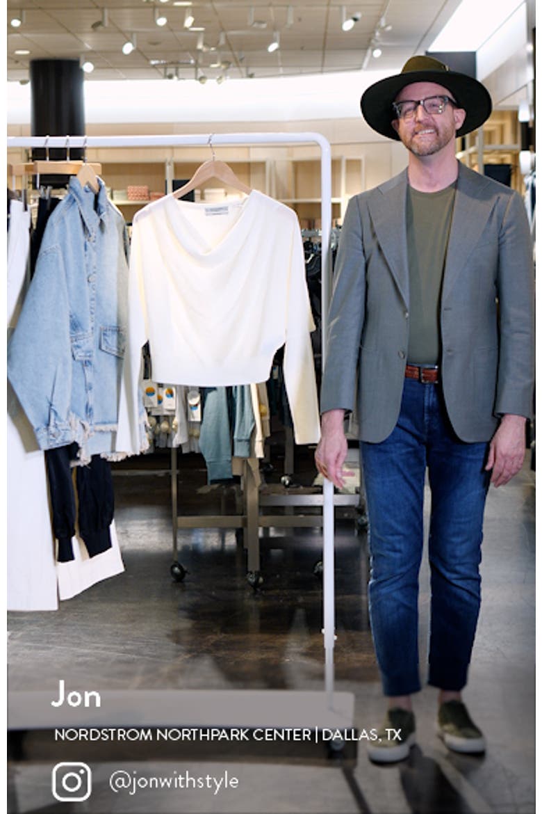 Ridley Merino Wool Cowl Neck Sweater video