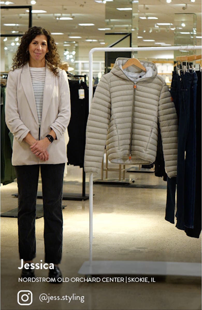 Donald Quilted Hooded Water Resistant Insulated Puffer Jacket, sales video thumbnail