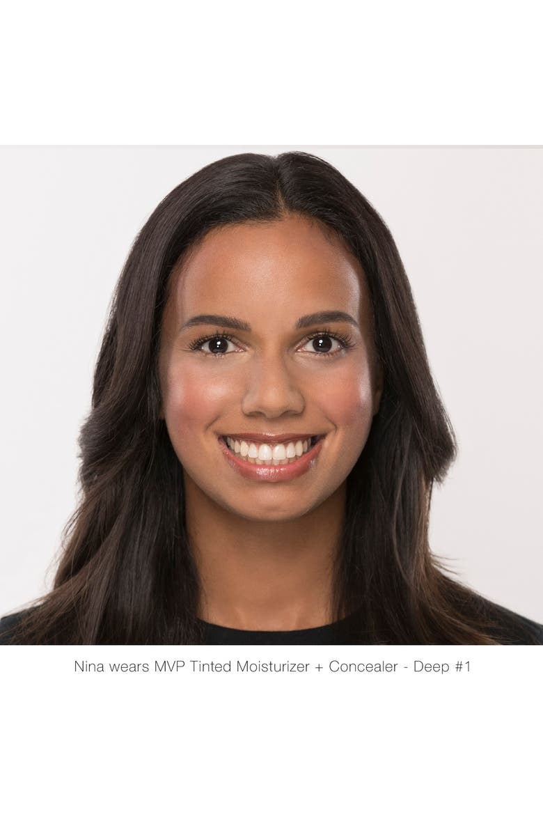 BEAUTY FOR REAL MVP Perfect+Protect 2-IN-1 SPF25 Tinted Moisturizer and Concealer - Deep #1, Alternate, color, 