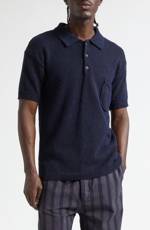 Cotton & Wool Blend Polo