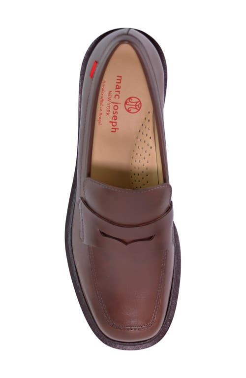 Marc Joseph New York Brielle Ave Lug Sole Loafer In Brown