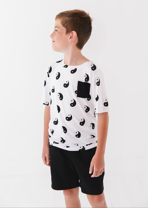 Charlie Lou Baby ® Yin & Yang T-shirt In White