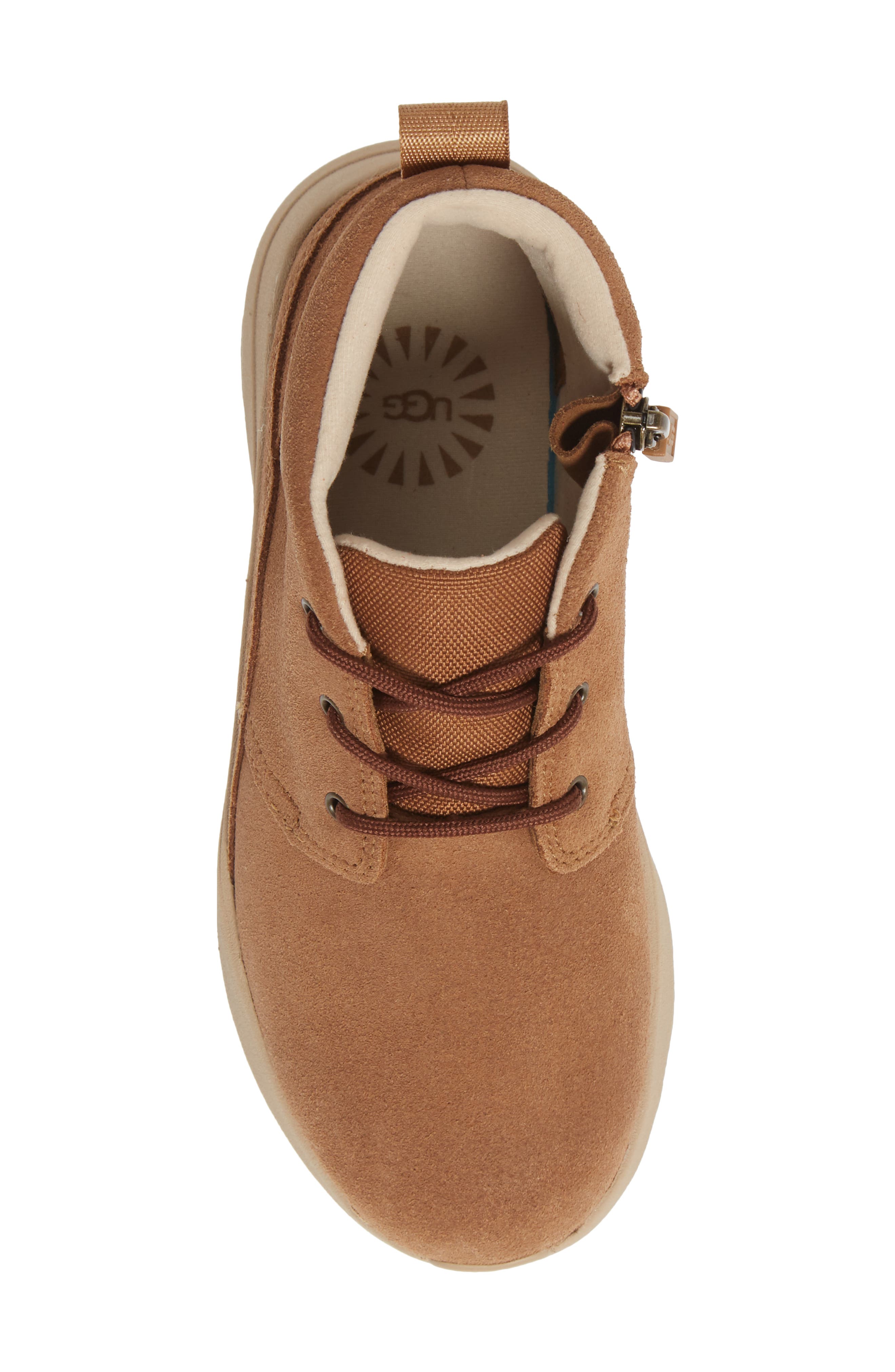 Canoe III Weather Sneaker, Alternate, color, CHESTNUT SUEDE