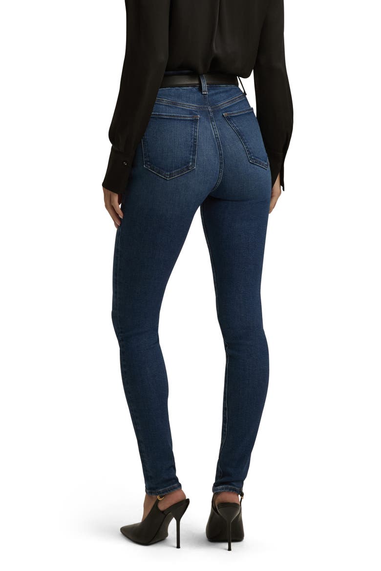 The Sara Super High Waist Skinny Jeans, Alternate, color, CHARLOTTE
