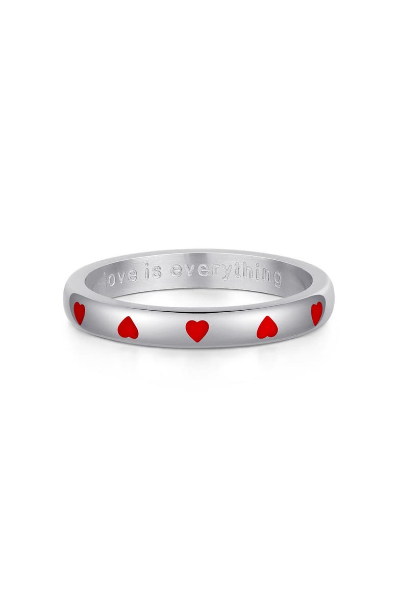 Love Is Everything Ring, Main, color, Silver