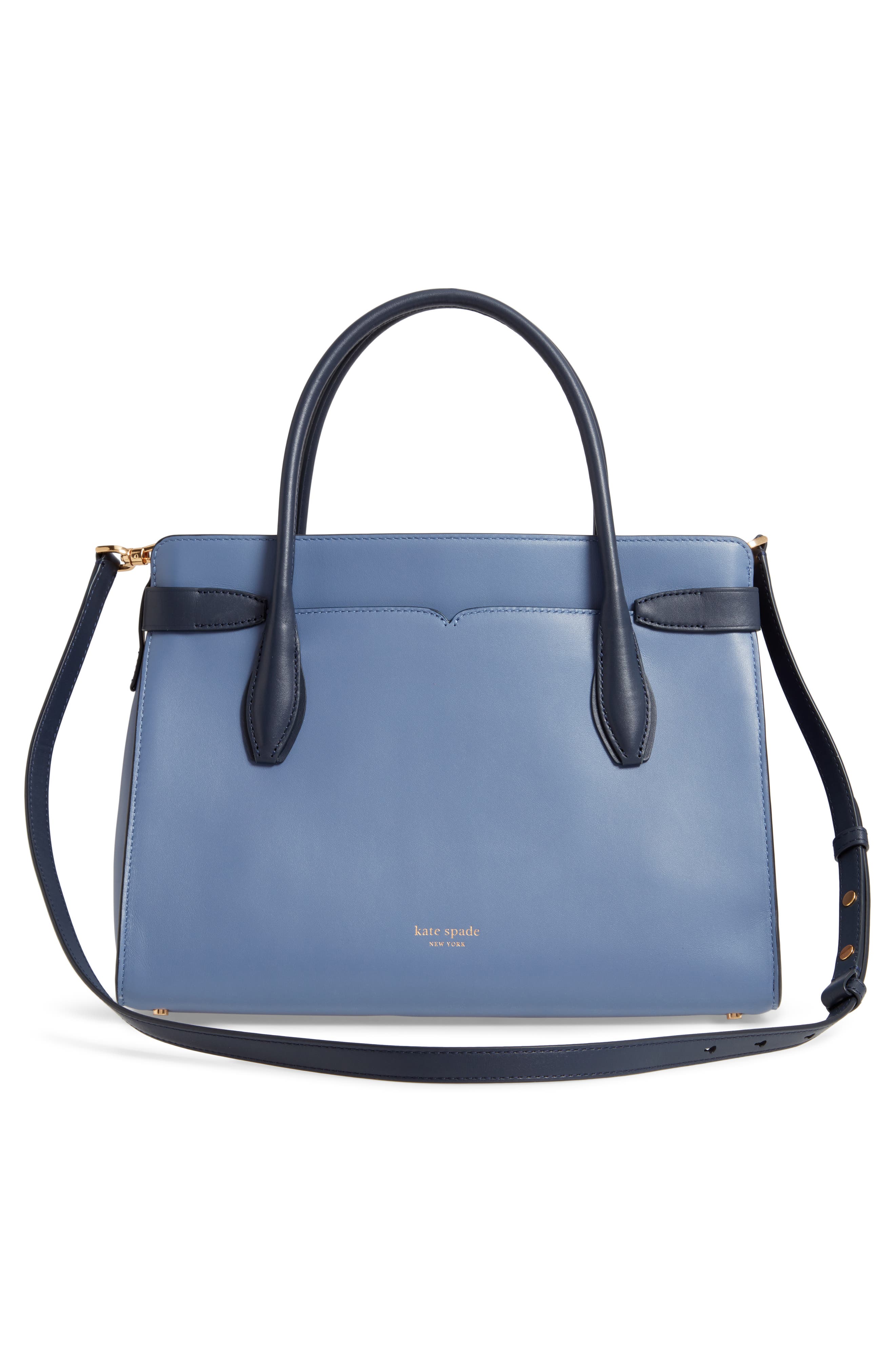 Kate Spade New York large toujours leather satchel, Alternate, color, 