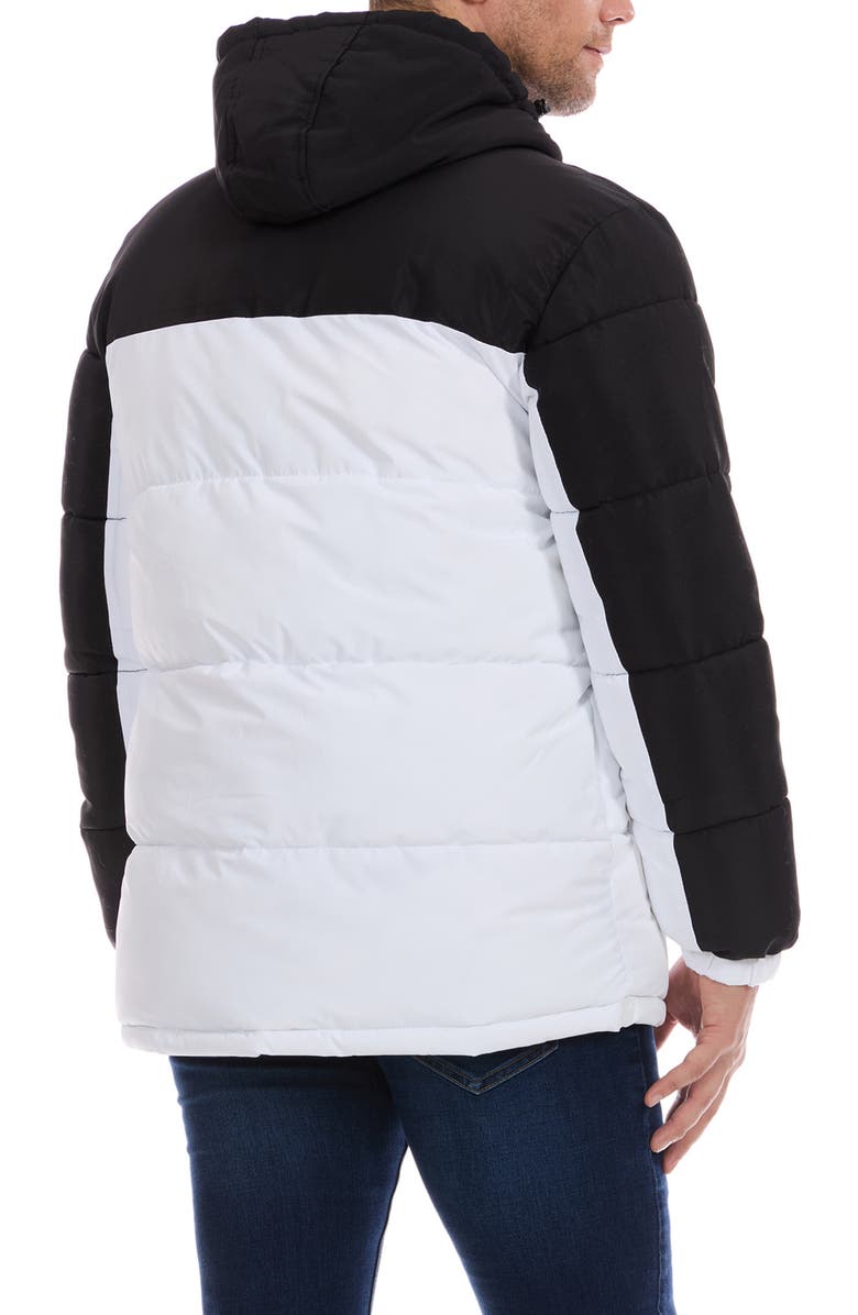 Perry Ellis Colorblock Quilted Jacket, Alternate, color,
