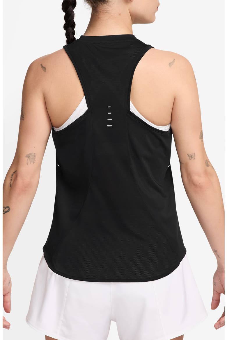 Swift Dri-FIT Running Tank Top, Alternate, color, BLACK/REFLECTIVE SILVER