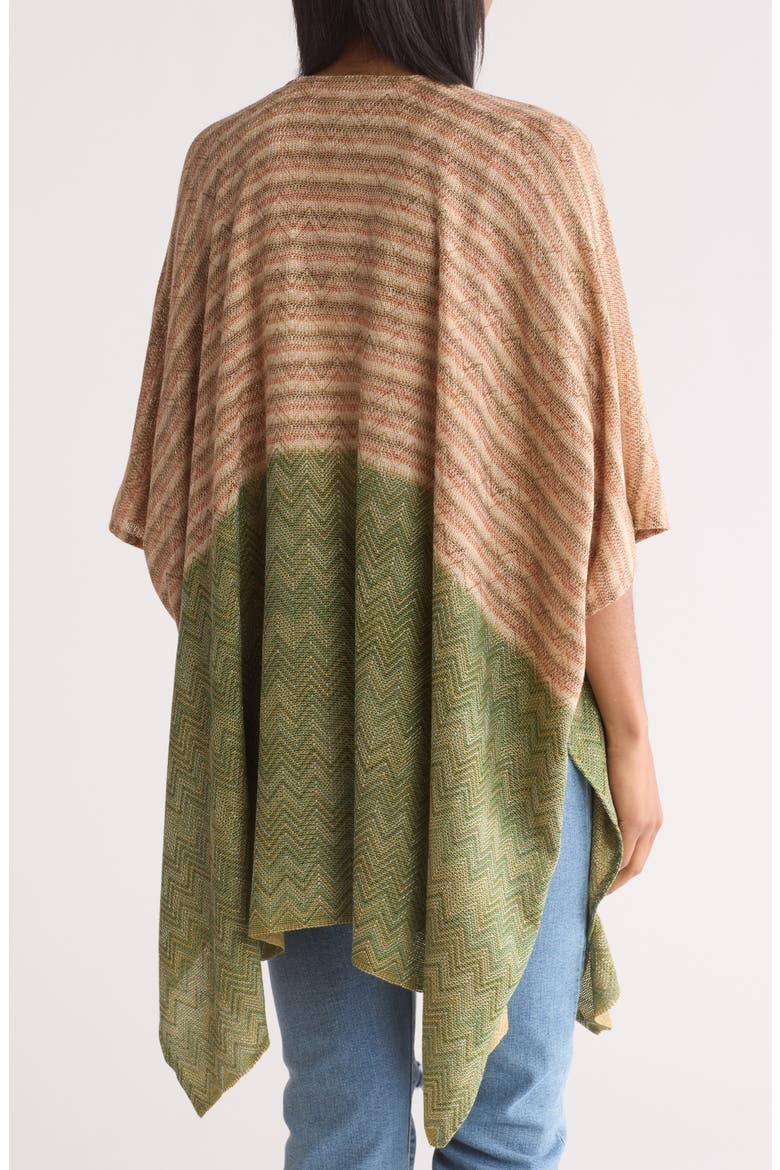 Colorblock Lurex Topper, Alternate, color, OLIVE