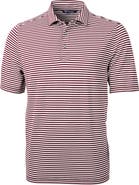 Cutter & Buck Virtue Piqué Stripe Recycled Blend Polo