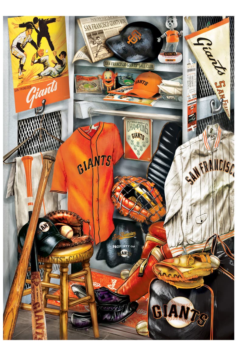 San Francisco Giants Locker 500 Puzzle, Alternate, color, Multicolor