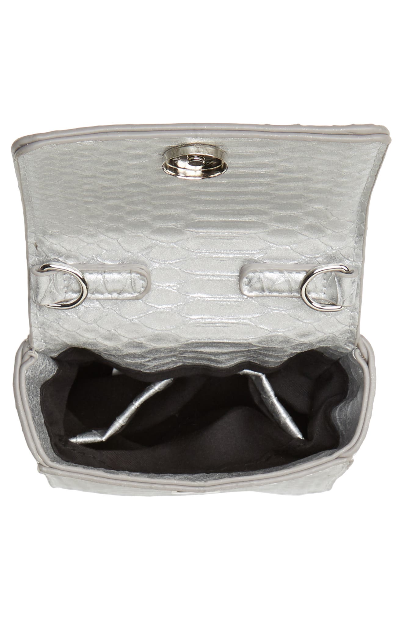 BP. Faux Leather Nylon Strap Crossbody Bag, Alternate, color, 