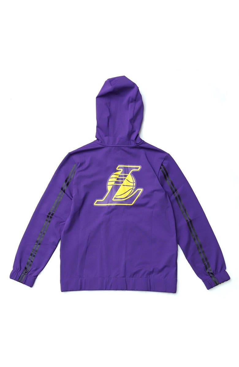 QORE Women's Qore Purple Los Angeles Lakers Everyday Team Full-Zip Jacket, Alternate, color, 