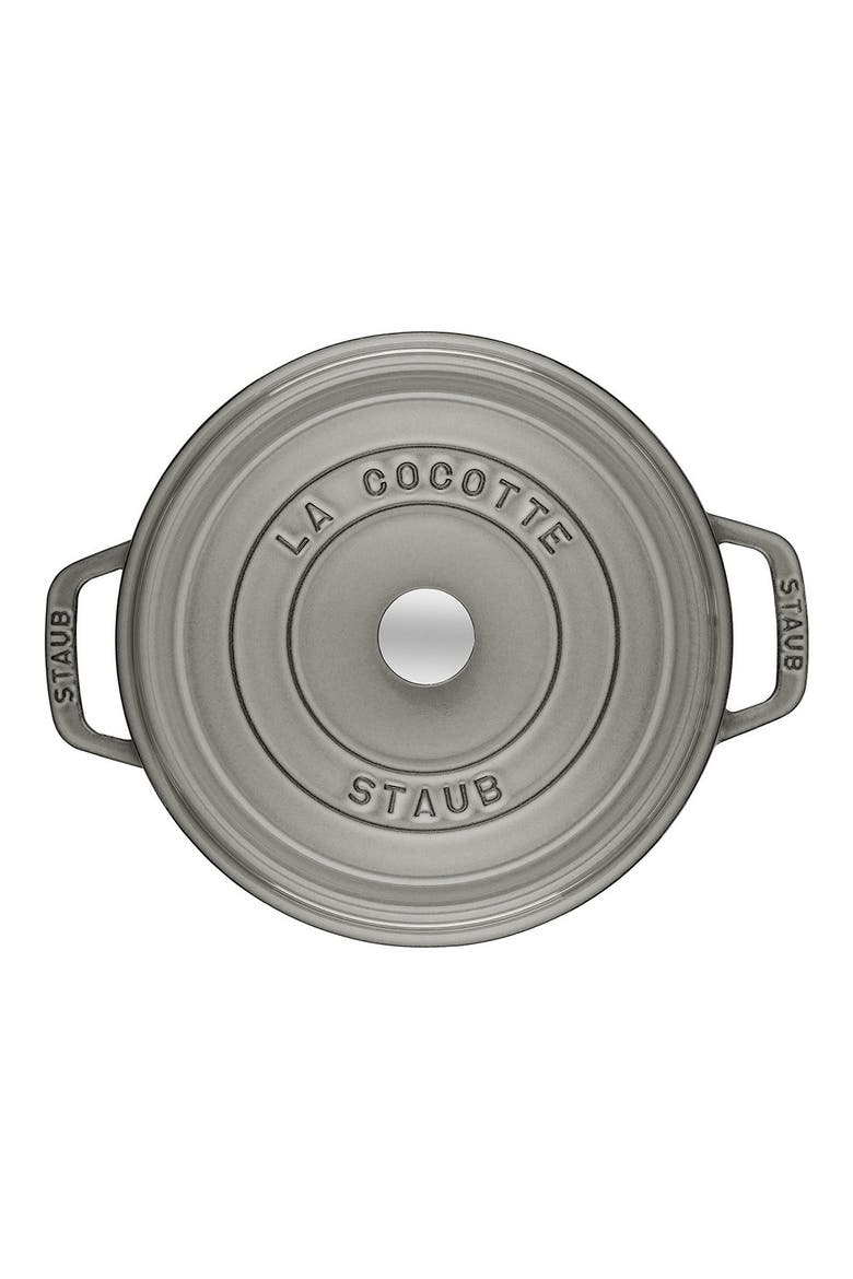 7-Quart Enameled Cast Iron Dutch Oven, Alternate, color, GRAPHITE GREY