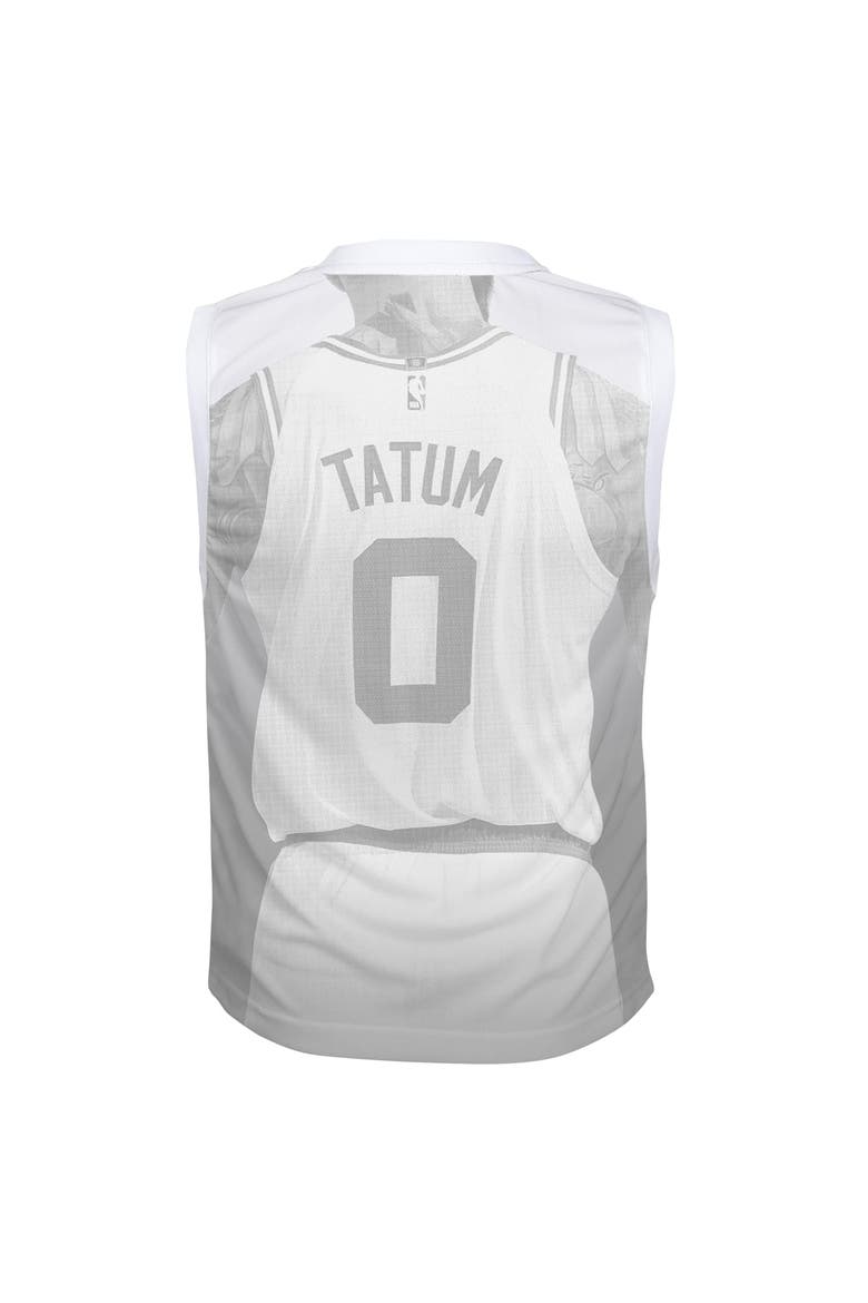 Youth Outerstuff Jayson Tatum White Boston Celtics Hometown Fashion Jersey, Alternate, color, White