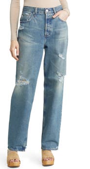 AG Clove High Waist Straight Leg Jeans
