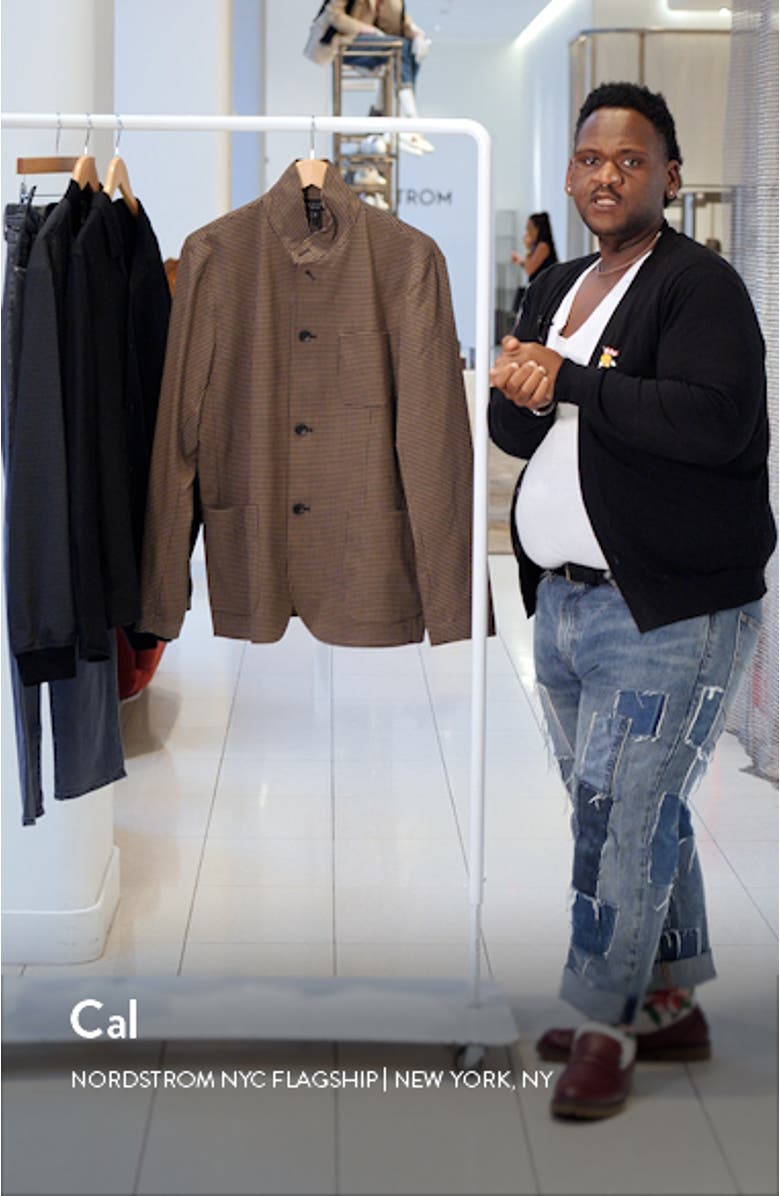 Prospect Houndstooth Cardigan, sales video thumbnail