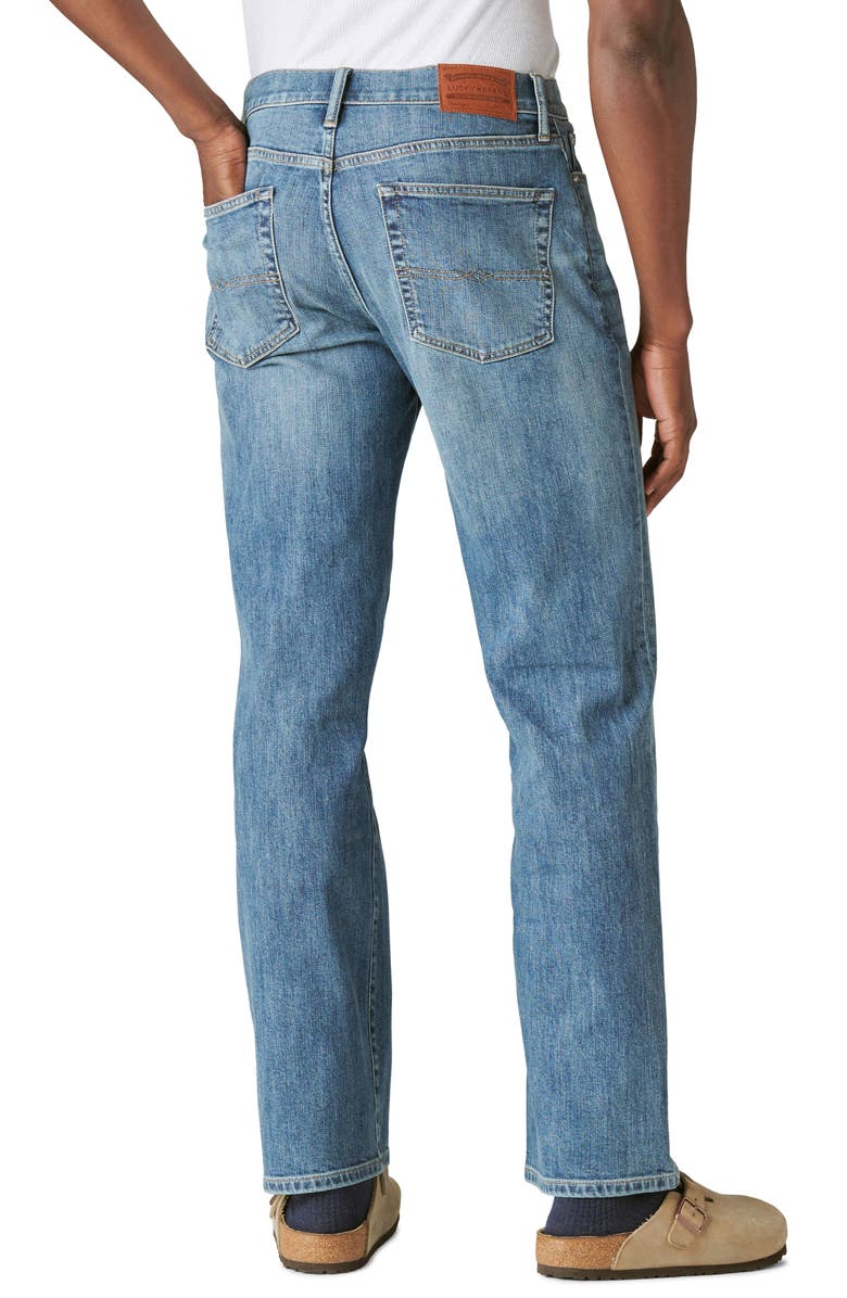 Lucky Brand 181 Relaxed Straight Leg Jeans, Alternate, color, Candon