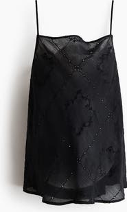 H&M Broderie Anglaise Strappy Top