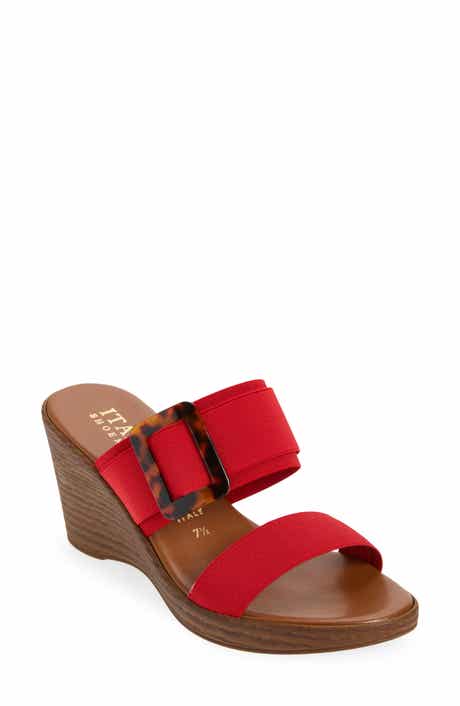 ITALIAN SHOEMAKERS Amara Wedge Sandal