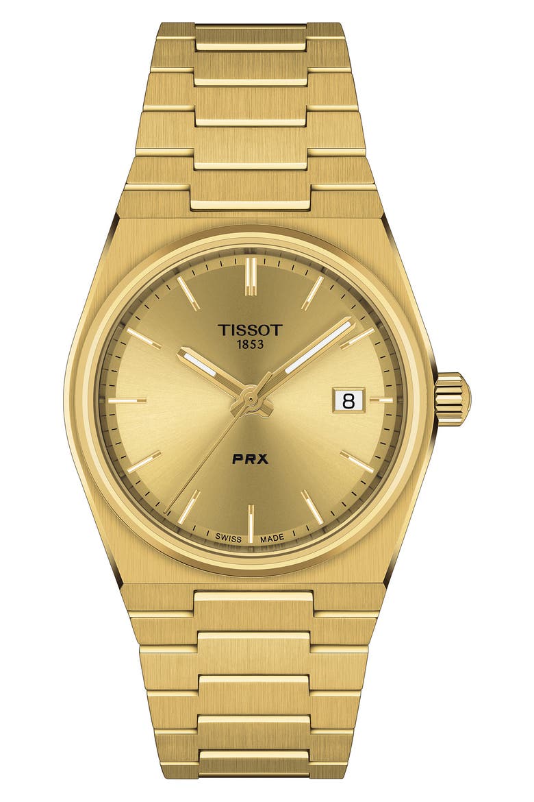 PRX Bracelet Watch, 35mm, Main, color, YELLOW