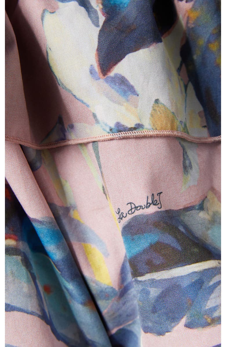 La DoubleJ Breakfast Dress Maxi Tropicana Mauve, Alternate, color, 