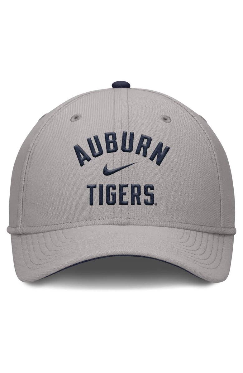 Nike Men's Nike Gray Auburn Tigers Athletic Prep Rise Flex Hat, Alternate, color, Gray