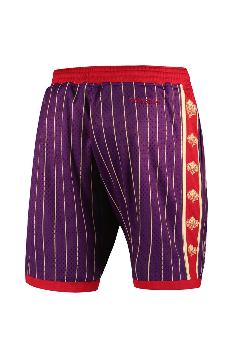 Mitchell & Ness Men's Mitchell & Ness Purple Orlando City SC 10th Anniversary Mesh Shorts, Alternate, color, Purple