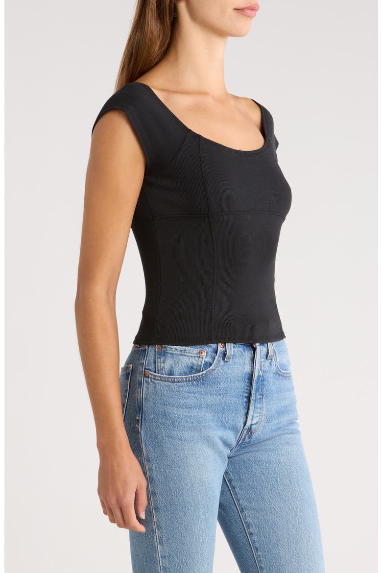 Juliet Crop Tank, Alternate, color, BLACK