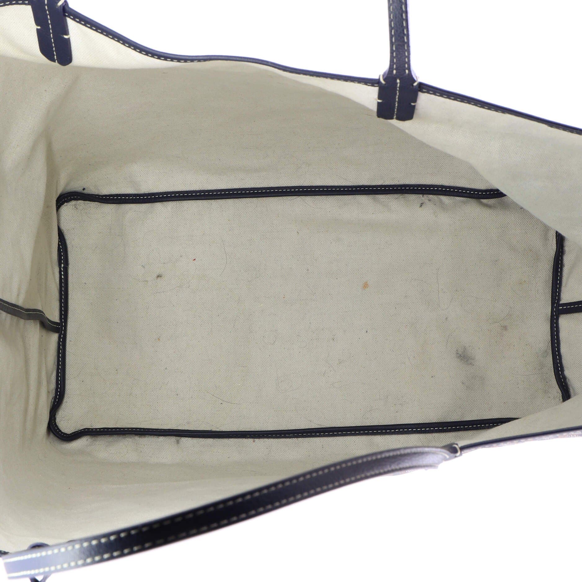 Pre-Owned Goyard Saint Louis Tote Coated Canvas GM, Alternate, color, 