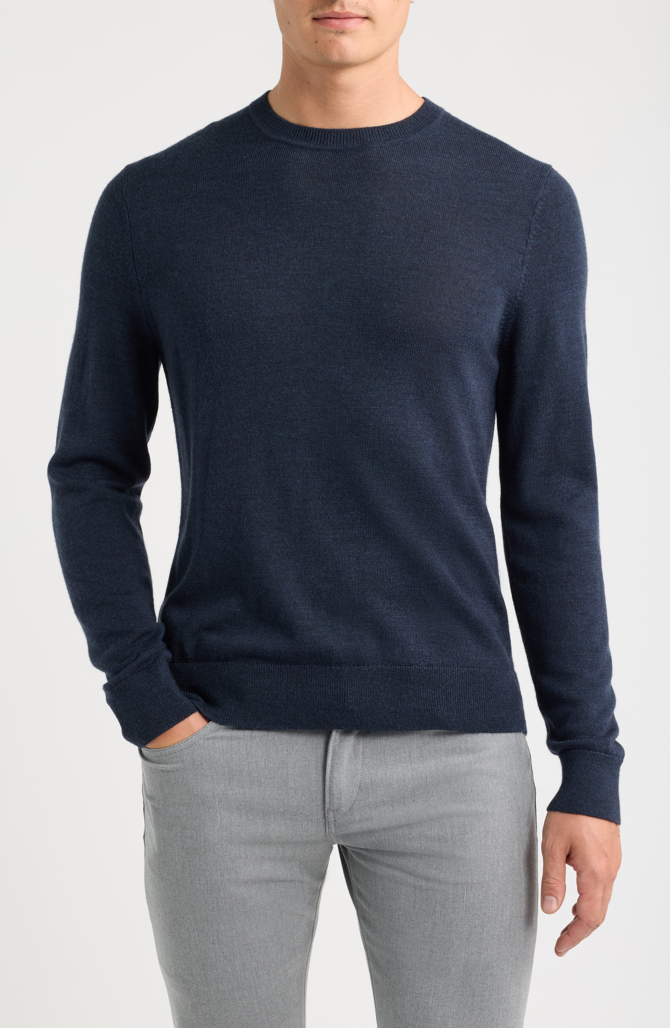 NAVY IRIS HEATHER